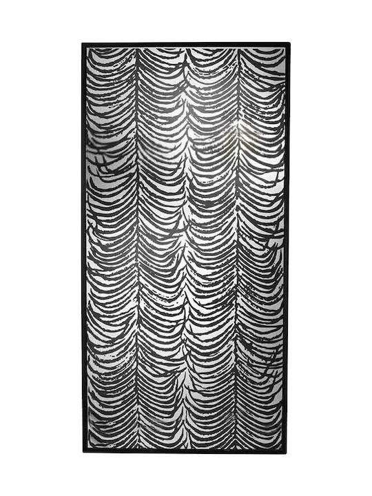 Artekko Καθρέπτης Τοίχου Ολόσωμος με Μαύρο Ξύλινο Πλαίσιο 203x102cm