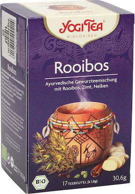 Yogi Tea Roșu Ceai Produs organic Rοoibos 17 Pungi 30.6gr 1buc