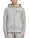 Adidas Kaval Hoodie Men's Sweatshirt Jacket with Hood and Pockets Gray