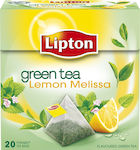 Lipton Grün Tee 20 Beutel 36gr 1Stück mit Aroma Zitrone & Bienenwachs