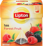 Lipton Negru Ceai 20 Pungi 36gr 1buc cu Aromă Fructe de pădure