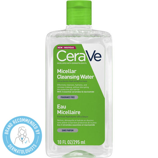 CeraVe Hydrating Micellar Water Αφαίρεσης Μακιγιάζ Προσώπου & Ματιών 295ml