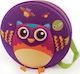 Oops My Starry Owl School Bag Backpack Kindergarten Purple