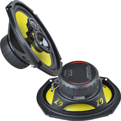 Ground Zero Car Speaker Set 6x9" with 120W RMS (3 Way)