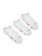 GSA Aero 180 8116343 White Laufsocken Weiße 3 Paare