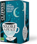 Clipper Snore & Peace Herbs Blend Organic Product 20 Bags 30gr