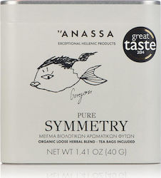 Anassa Organics Pure Symmetry Μείγμα Βοτάνων Βιολογικό 20 Φακελάκια 40gr