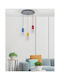 Home Lighting Iris SE 149 Adjustable Pendant Light Black with Socket E27 5cm