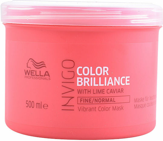 Wella Invigo Color Brilliance Haarmaske Für Farbschutz 500ml