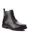 Pepe Jeans Hubert Boot Men's Leather Military Boots Black