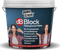 Durostick db BLOCK Elastomer Acryl Epoxy Sealing Polyurethan 10kg Weiß ΝΤΒΒΛΟΚ10