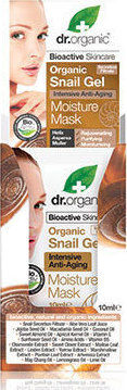 Dr.Organic DO Gel Cu Melc Anti-Îmbătrânire x 20 Bucăți Mască Pentru Față 10ml