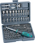 Mannesmann Screwdriver with 46 Interchangeable Tips