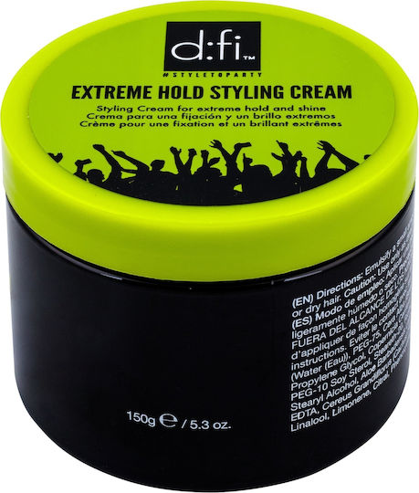Revlon Крем за стилизиране на косата D Extreme Hold Styling Cream Hair Cream за оформяне със здраво задържане 150гр