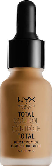 NYX Professional Makeup Total Control Drop Liquid Foundation Mahogany 13ml