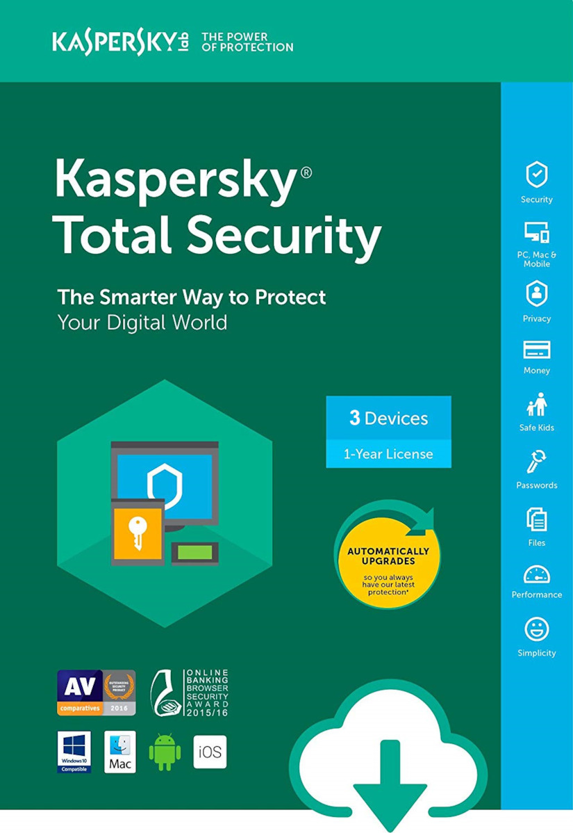 Kaspersky Total Security 2019 3 Licences 1 Year Key Skroutz Gr