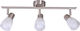 Home Lighting Triple Spot E14 Silver