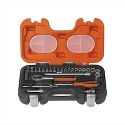 Bahco S290 Καστάνια με Καρυδάκια 1\4" 29τμχ Bahco S290 Καστάνια με Καρυδάκια 1\4" 29τμχ