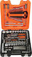 Bahco Ratschen- & Steckschlüssel-Sets 1\2" & 1\4" & 3\8" 138Stück