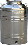 Aggraffati Stainless Steel Container with Screw Lid 100lt 693169