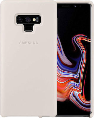 Samsung Cover Umschlag Rückseite Silikon Weiß (Galaxy Note 9) EF-PN960TWEGWW