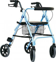 Thuasne Quatro Light V0504 Foldable Aluminum Rollator Blue