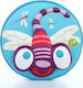 Oops My Starry Dragonfly School Backpack Kindergarten Light Blue 26.5 x 26.5 x 26.5cm