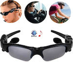 Wireless Sunglasses Bluetooth Handsfree Glasses Black