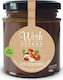 Wish Organic Praline Spread Hazelnut No Added Sugar 220gr