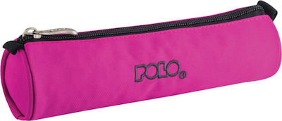 Polo Roll Pencil Case Barrel with 1 Compartment Fuchsia