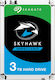 Seagate Skyhawk Surveillance 3TB HDD Hard Drive 3.5" SATA III 5400rpm with 256MB Cache for Recorder ST3000VX009