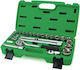 Toptul Set de chei tubulare și clichet 1\4" 24buc