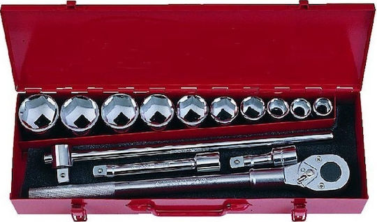 Force Set Ratchet 3\4" 14pcs