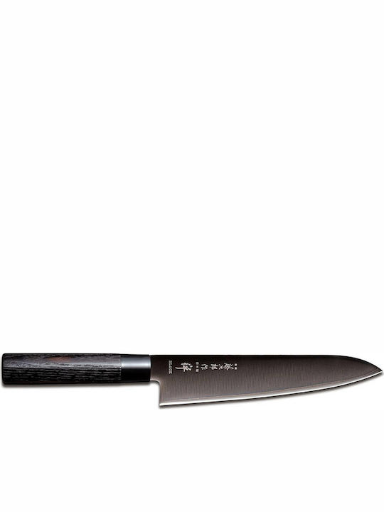 Tojiro Zen Black Μαχαίρι Chef από Ανοξείδωτο Ατσάλι 24cm FD-1565