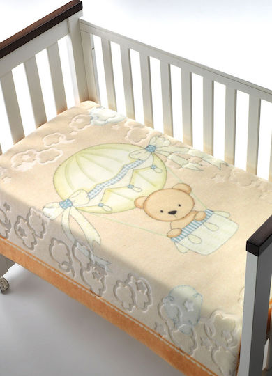 Morven Decke Babydecken Kinderbett Luxury Plus 042 Samt Orange 110x140cm
