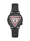 Guess Γυναικείο Ρολόι 38mm Μπαταρίας με Μαύρο Υφασμάτινο Λουράκι