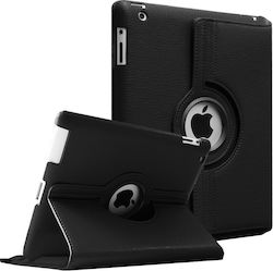 Rotating Flip Cover Synthetic Leather Rotating Black (iPad 2017/2018 9.7")