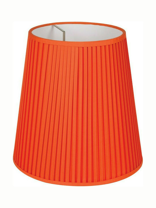 VK Lighting Κωνικό Καπέλο Φωτιστικού Πορτοκαλί με Διάμετρο 23cm
