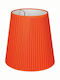 VK Lighting Κωνικό Καπέλο Φωτιστικού Πορτοκαλί με Διάμετρο 33cm