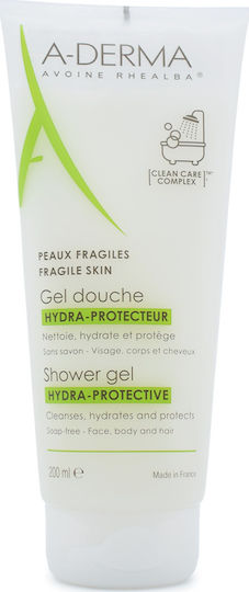 A-Derma Hydra-Protective Αφρόλουτρο σε Gel με Γλυκερίνη Ενυδατικό 200ml