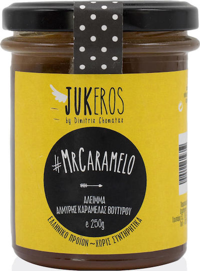 Jukeros Άλειμμα Ψωμιού Άλειμμα με Καραμέλα Βουτύρου & Θαλασσινό Αλάτι 250gr