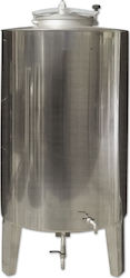 Bougas Δοχείο Inox 1000lt