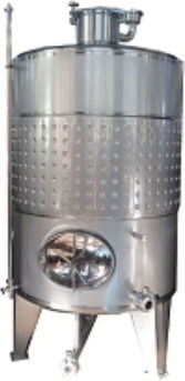 Bougas Δοχείο Inox Κλειστού Τύπου Κωνικό 3000lt