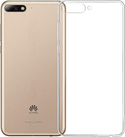 Roar Colorful Jelly Задна корица Силикон Прозрачен (Huawei Y5 2018 / Honor 7S)