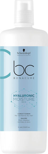 Schwarzkopf Professional BC Hyaluronic Moisture Kick Conditioner Hydration for Dry Hair 1000ml