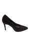 Tamaris Leder Pumps mit Stiletto-Absatz Schwarz