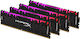 HyperX Predator RGB 32GB DDR4 RAM με 4 Modules (4x8GB) και Ταχύτητα 3200 για Desktop