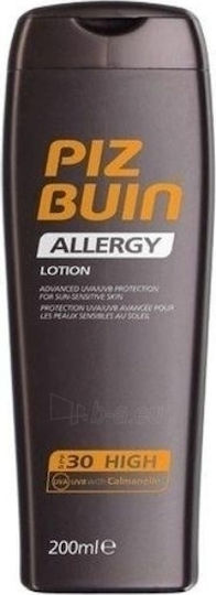 Piz Buin Allergy Sun Sensitive Skin Lotion Sun Body Lotion Αδιάβροχη Αντηλιακή Λοσιόν Σώματος SPF30 400ml