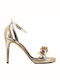 Menbur Balata Damen Sandalen in Gold Farbe