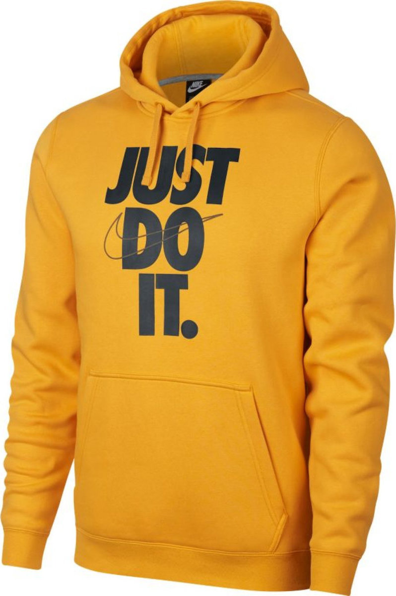 yellow just do it hoodie